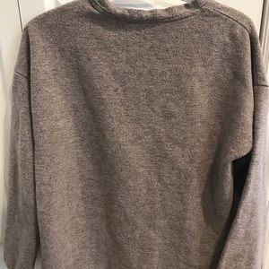 Zara gray light pullover sweater